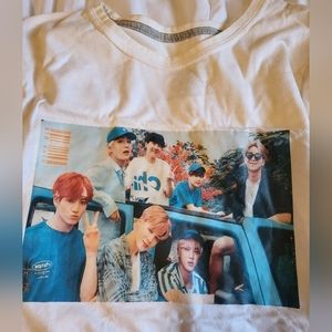 BTS White Tee ARMY
